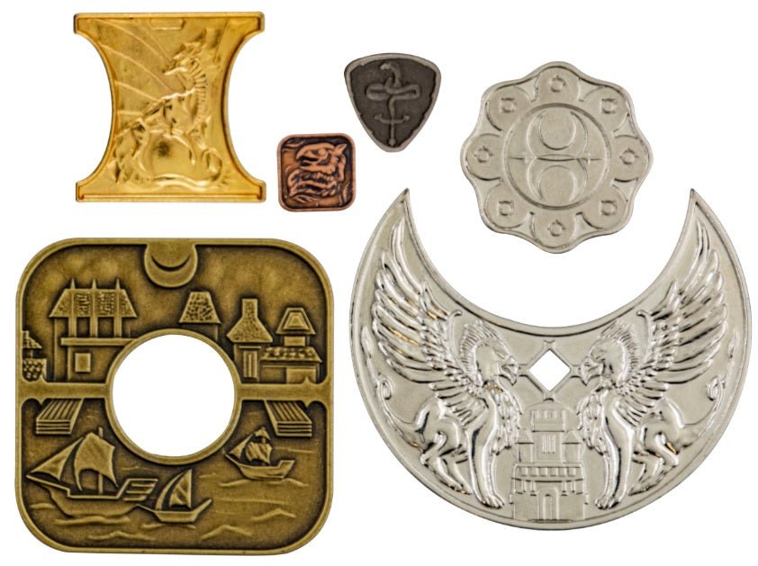 Dungeons & Dragons: Waterdeep RPG Coins - WiredVillage Games - Wiredvillage Games